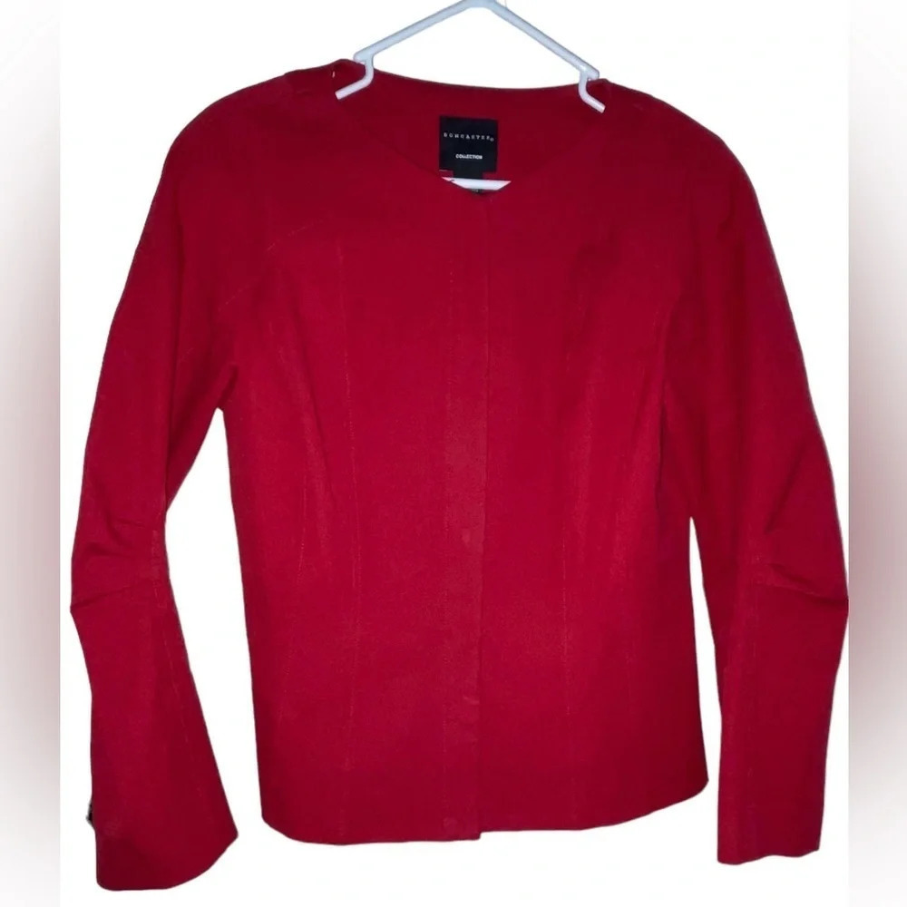 Doncaster Collection Women’s Jacket Full Zip Size 12 Red
